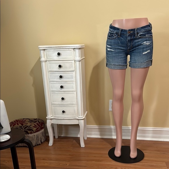 🥰American Eagle Blue Denim Shorts - Picture 1 of 12